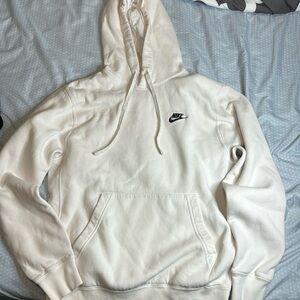 White Nike hoodie